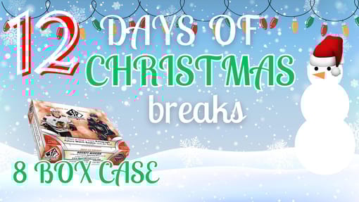 GB#23,023 - *12 DAYS OF CHRISTMAS BREAKS!* 23-24 UD SP AUTHENTIC 8 BOX CASE BREAK!