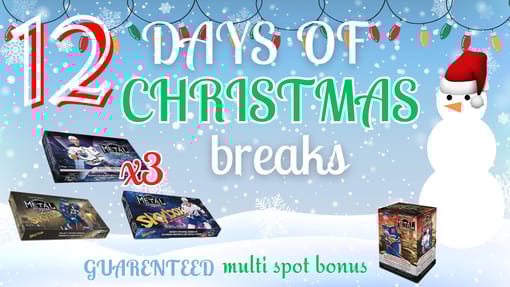 GB#23,031 - *12 DAYS OF CHRISTMAS BREAKS!* MULTI YEAR METAL UNIVERSE 5 BOX BREAK! W/ BEDARD BOX MULTI SPOT BONUS!