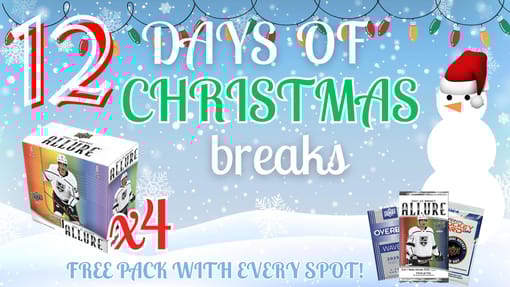 GB#23,064 - *12 DAYS OF CHRISTMAS BREAKS!* 21-22 UD ALLURE 4 BOX BREAK W/ PACK GIVEAWAYS FOR ALL!