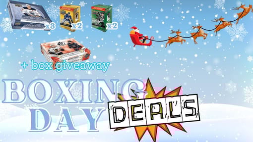 GB#23,075 - *BOXING DAY BREAKS!* 7 BOX MIXED BREAK W/ HUGE BEDARD RC YEAR BOX GIVEAWAY!