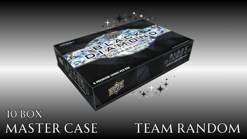 GB#23,098 - *NEW RELEASE* 24-25 UD BLACK DIAMOND 10 BOX MASTER CASE TEAM RANDOM!