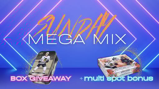 GB#23,105 - *SUNDAY MEGA MIX!* 10 BOX MIX W/ BEDARD BOX GIVEAWAY + HUGE MULTI SPOT BONUS!!