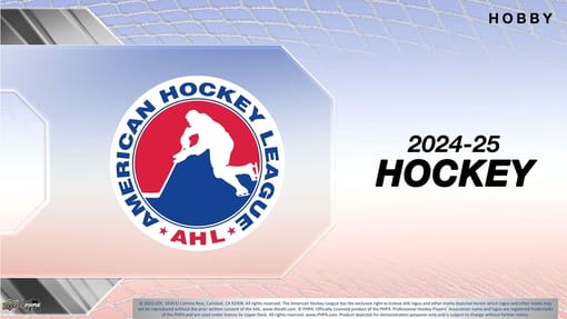 2024-25 Upper Deck AHL Hockey Hobby Box