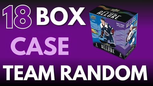 GB#23,315 - *NEW RELEASE!* 24-25 UD ALLURE 18 BOX MASTER CASE TEAM RANDOM #1