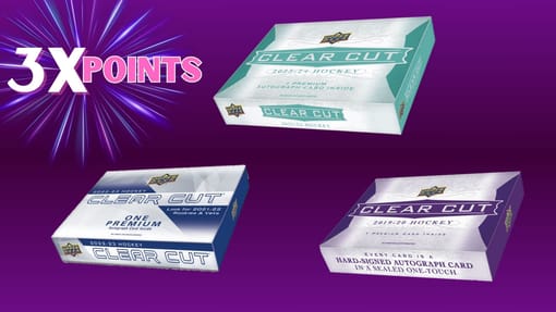 GB#23,388 - *SPECIAL DEAL - 3X POINTS!* MULTI YEAR CLEAR CUT BREAK W/ HUGE ROOKIE POTENTIAL!