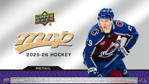 2025-26 Upper Deck MVP Hockey Blaster Box