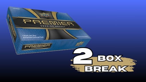 GB#23,651 - 22-23 UPPER DECK PREMIER 2 BOX TEAM RANDOM!