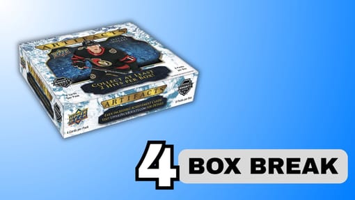 GB#23,531 - INSANE DEAL! BEDARD POTENTIAL - 23-24 UD ARTIFACTS 4 BOX TEAM RANDOM!