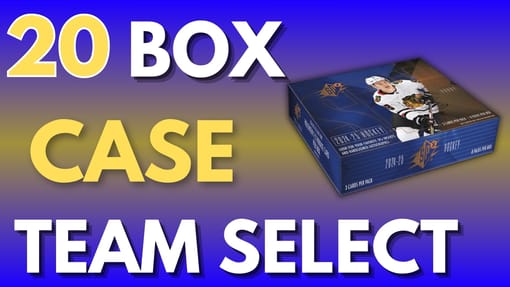 GB#23,630 - 24-25 UPPER DECK SPX 20 BOX MASTER CASE BREAK - TEAM SELECT