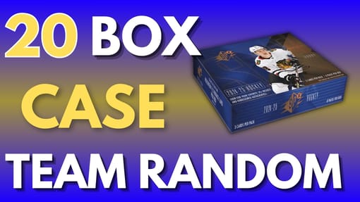 GB#23,629 - *NEW RELEASE!* 24-25 UD SPX 20 BOX MASTER CASE TEAM RANDOM