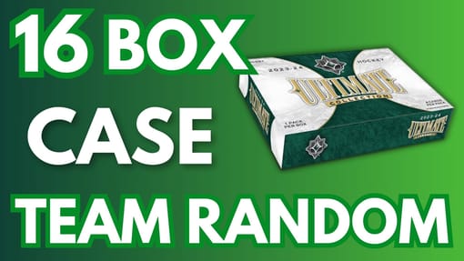 GB#23,763 - *NEW RELEASE!* 23-24 UD ULTIMATE 16 BOX MASTER CASE - TEAM RANDOM #1