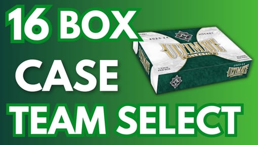 GB#23,765 - 23-24 UPPER DECK ULTIMATE 16 BOX MASTER CASE BREAK - TEAM SELECT #2