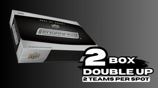 GB#23,659 - FLASH DEAL - 23-24 UD ENGRAINED 2 BOX DOUBLE UP!