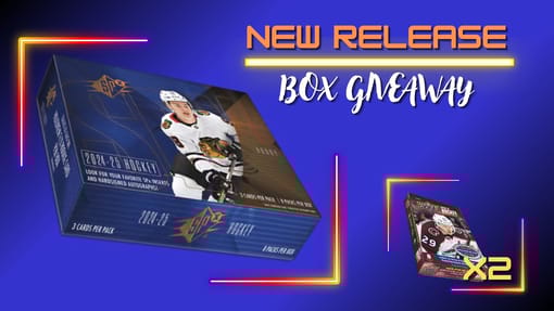GB#23,618 - *BOX GIVEAWAY!* 20-21 UD EXTENDED HOBBY 2 BOX DBL UP W/ 24-25 UD SPX BOX GIVEAWAY! #2