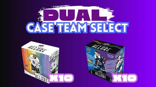GB#23,710 - MULTI YEAR DUAL CASE ALLURE 20 BOX TEAM SELECT *HUGE POTENTIAL!*