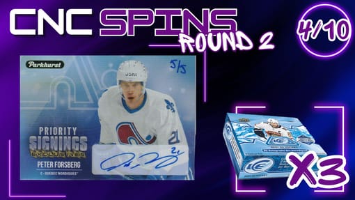 GB#23,747 - *HUGE PRIZE – CNC SPINS!*  21-22 UD ICE 3 BOX BREAK *PLEASE READ*