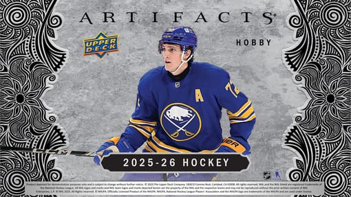 2025-26 Upper Deck Artifacts Hockey Hobby Box