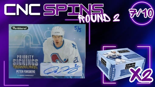 GB#23,777 - *HUGE PRIZE - CNC SPINS!* 21-22 UD OPC PLATINUM 2 BOX BREAK! *PLEASE READ*