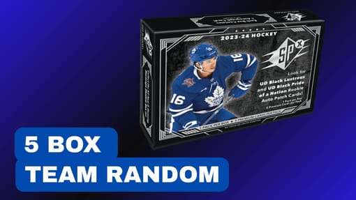 GB#23,834 - SPECIAL PRICE - 23-24 UPPER DECK SPX 5 BOX BREAK - T-RANDOM! BEDARD POTENTIAL!
