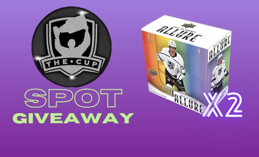 GB#22,596 - *LAST CUP SPOT GIVEAWAY!* 21-22 UD ALLURE 2 BOX DBL UP w/ SPOT GIVEAWAY #32/32!