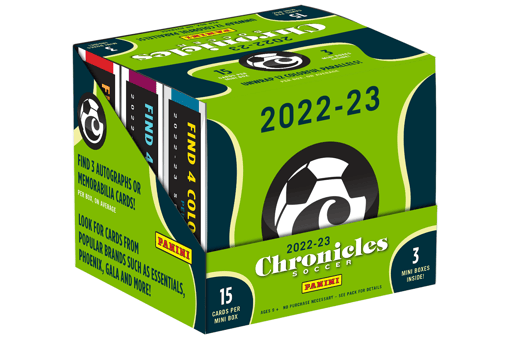 2022-23 Panini Chronicles Soccer Hobby Box