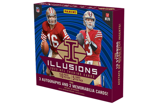 GB#21,471 - DOUBLE UP FOOTBALL & LAST ONE - *HIGHER END* 2023 PANINI ILLUSIONS FOOTBALL BOX BREAK - TEAM RANDOM