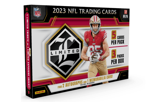 GB#21,510 - DOUBLE UP FOOTBALL & LAST ONE - *HIGHER END* 2023 PANINI LIMITED FOOTBALL BOX BREAK - TEAM RANDOM