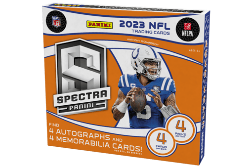 GB#21,436 - DOUBLE UP FOOTBALL & LAST ONE - *HIGH END* 2023 PANINI SPECTRA FOOTBALL BOX BREAK - TEAM RANDOM