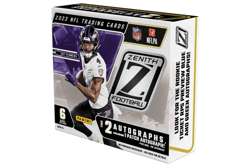 GB#21,504 - DOUBLE UP FOOTBALL & LAST ONE - *HIGHER END* 2023 PANINI ZENITH FOOTBALL BOX BREAK - TEAM RANDOM