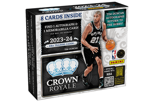 GB #21,872 - LAST ONE - 23-24 PANINI CROWN ROYALE BASKETBALL BOX DOUBLE UP!