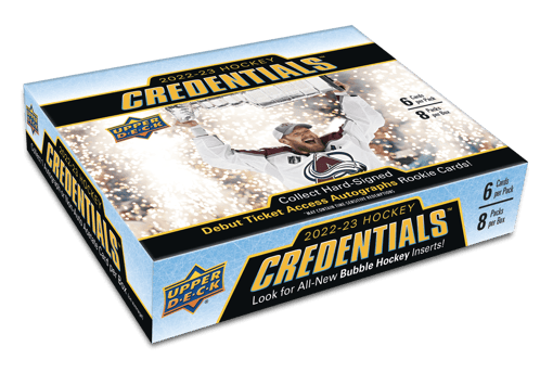 2022-23 Upper Deck Credentials Hockey Hobby Box