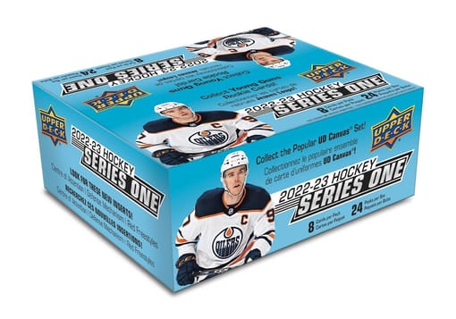 2022-23 Upper Deck Series 1 Hockey Retail Box