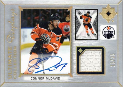GB#20,476 - MASSIVE MCDAVID AUTO CHANCER! RARE MATTHEWS PLATINUM & MORE!