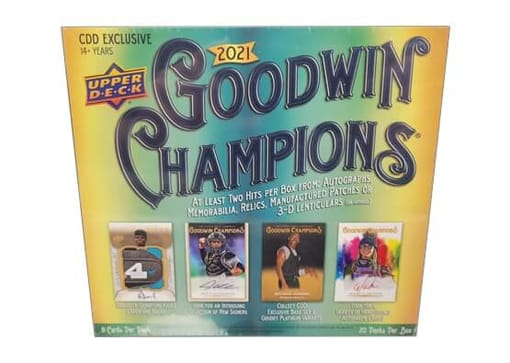 2021 Upper Deck Goodwin Champions CDD Exclusive Hobby Box