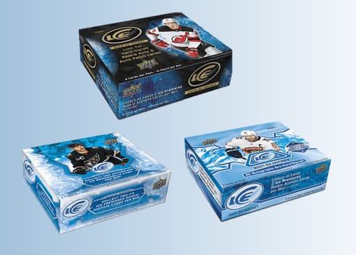 GB#22,518 - THREE YEARS OF ICE! - 23-24/22-23/21-22 UPPER DECK ICE 3 BOX TEAM RANDOM!