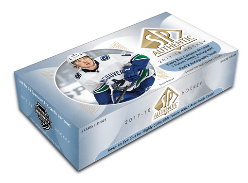 2017-18 Upper Deck SP Authentic Hockey Hobby Box