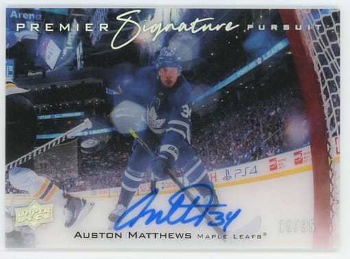 GB#18,261 - CHANCER - MATTHEWS HARD SIGNED PURSUIT /35 - 1/1 SPECTRUM FX, ROY /99 & MORE!