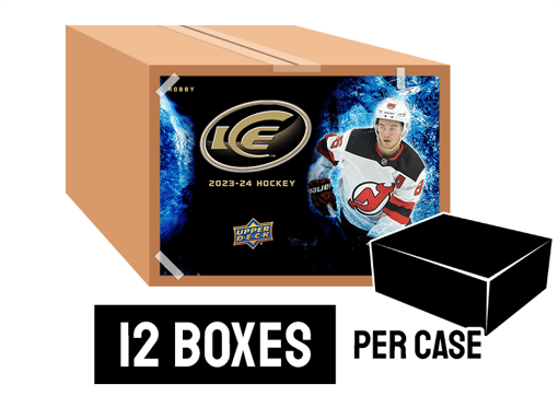 23-24 Upper Deck Ice Hockey Hobby Box Case - 12 boxes per case