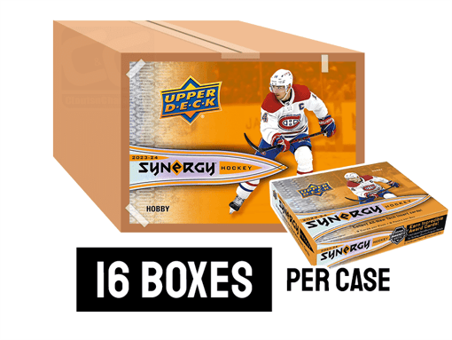 23-24 Upper Deck Synergy Hobby Hockey Box Case - 16 boxes per case