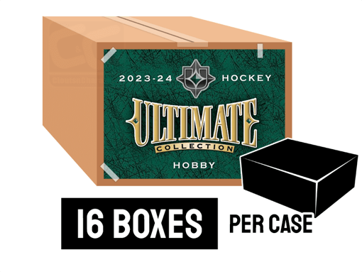 2023-24 Upper Deck Ultimate Hockey Hobby Case - 16 boxes per case