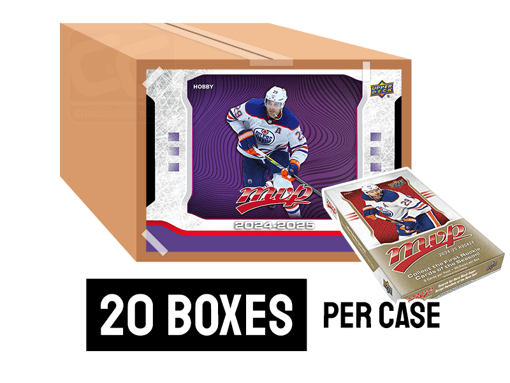 24-25 Upper Deck MVP Hobby Hockey Box Case - 20 boxes per case