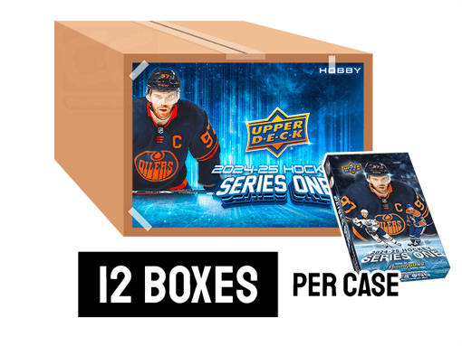 24-25 Upper Deck Series 1 Hobby Hockey Box Case - 12 boxes per case