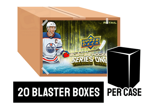 24-25 Upper Deck Series 1 Hockey Retail Blaster Box Case - 20 blaster boxes per case