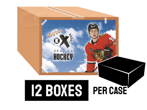 23-24 Upper Deck E-X 2000 Hobby Hockey Box Case - 12 boxes per case