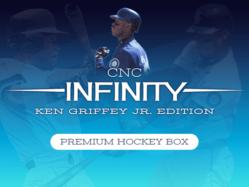GB#23,694 - NEW LIMITED PRODUCT - CNC INFINITY KEN GRIFFEY JR. EDITION - 1 CARD PER SPOT!