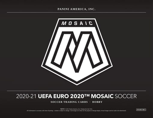 GB#18,177 - *SPECIAL DEAL* 2020-21 PANINI UEFA MOSAIC SOCCER BOX BREAK! LETTER RANDOM