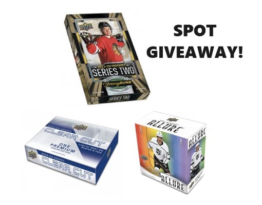 GB#21,580 - *S2 SPOT GIVEWAY!* 4 BOX BREAK W/ CLEAR CUT & SERIES TWO CASE SPOT GIVEAWAY!