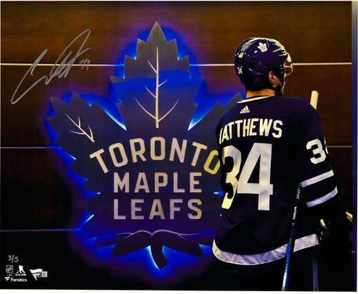 Auston Matthews Autographed Print