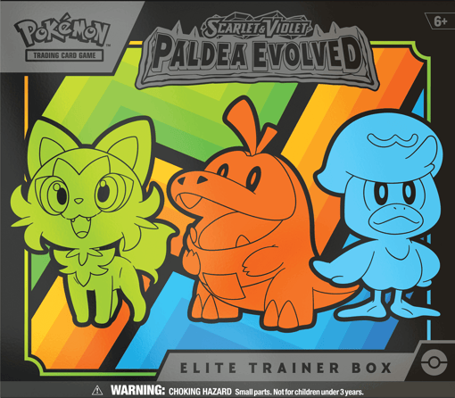 Pokemon Scarlet and Violet Paldea Evolved Elite Trainer Box