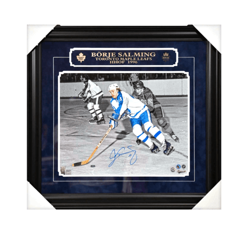 Borje Salming Autographed 16" x 20" Frame